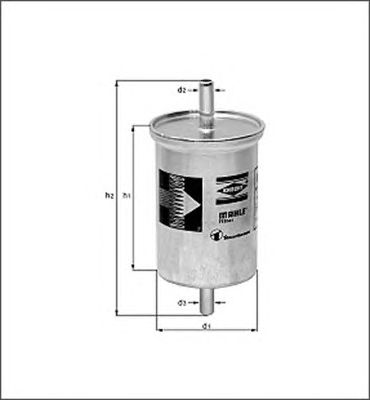 MAGNETI MARELLI 154703538710 -  Топливный фильтр